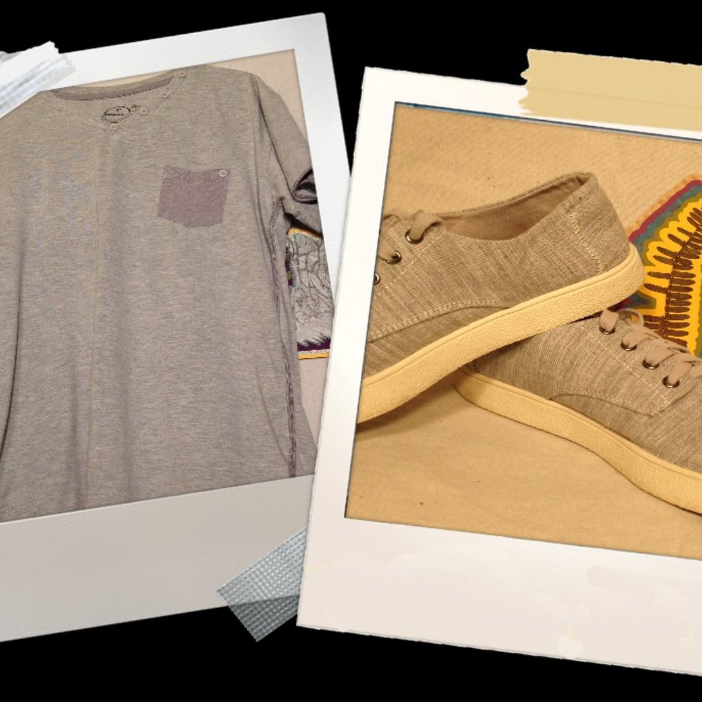 PUBLIC OPINION Shoes, 9 | OZEMOCEAN Shirt, M